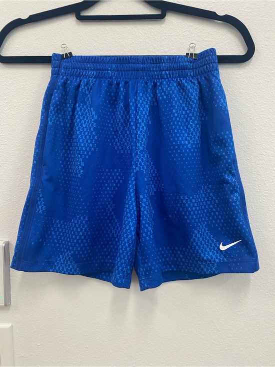 Nike Other - Nike Royal Blue Kids Athletic Shorts with White Swoosh